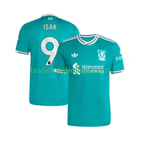 Camisola 3º Equipamento Liverpool ISAK 9 2025-2026 Manga Curta ,Homem