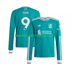Camisola 3º Equipamento Liverpool ISAK 9 2025-2026 Manga Comprida ,Homem