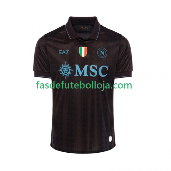 Camisola 3º Equipamento Napoli 2025-2026 Manga Curta ,Homem