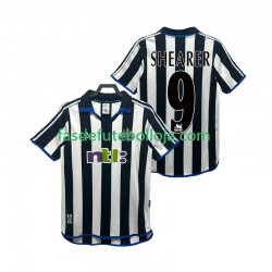 Camisola 1º Equipamento Newcastle United SHEARER 9 2000 2001 Manga Curta Retro ,Homem
