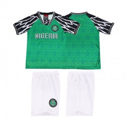 Camisola 1º Equipamento Seleção Nigeriana 1995 Manga Curta Retro ,Criança