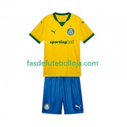Camisola 3º Equipamento Palmeiras 2025-2026 Manga Curta ,Criança