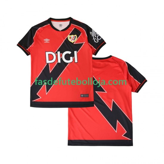 Camisola 2º Equipamento Rayo Vallecano 2025-2026 Manga Curta ,Homem