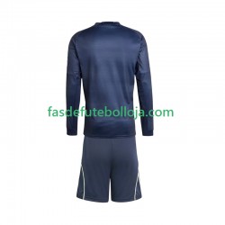 Camisola 2º Equipamento Real Madrid 2025-2026 Manga Comprida ,Criança
