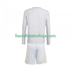 Camisola 1º Equipamento Real Madrid 2025-2026 Manga Comprida ,Criança