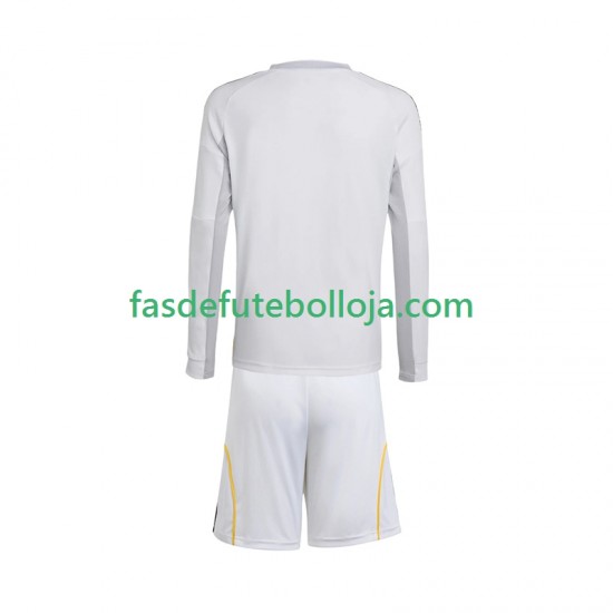 Camisola 1º Equipamento Real Madrid 2025-2026 Manga Comprida ,Criança