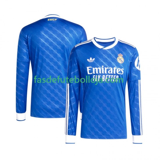 Camisola 3º Equipamento Real Madrid 2025-2026 Manga Comprida ,Homem
