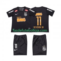 Camisola 2º Equipamento Santos NEYMAR JR 11 Classic 2012 2013 Manga Curta Retro ,Criança