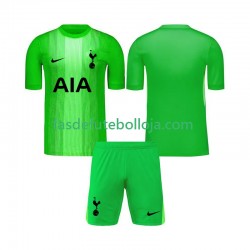 Camisola Guarda-redes 1º Equipamento Tottenham Hotspur 2025-2026 Manga Curta ,Criança