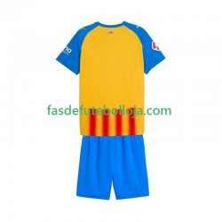 Camisola 3º Equipamento Valencia CF 2025-2026 Manga Curta ,Criança
