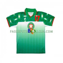 Camisola 2º Equipamento Seleção Marroquina 1994 Manga Curta Retro ,Homem