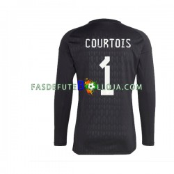 Camisola Guarda-redes 2º Equipamento Seleção Belga Courtois 1 2022 Manga Comprida ,Homem