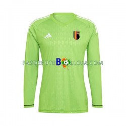 Camisola Guarda-redes 1º Equipamento Seleção Belga 2021-2022 Manga Comprida ,Homem