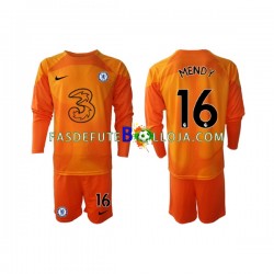 Camisola Guarda-redes 1º Equipamento Chelsea Edouard Mendy 16 2022-2023 Manga Comprida ,Criança
