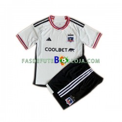Camisola 1º Equipamento Colo-Colo 2023 Manga Curta ,Criança