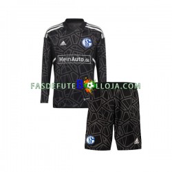 Camisola Guarda-redes 1º Equipamento Schalke 04 FC 2022-2023 Manga Comprida ,Criança