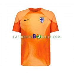 Camisola Guarda-redes 1º Equipamento Seleção Finlandesa 2022-2023 Manga Curta ,Homem