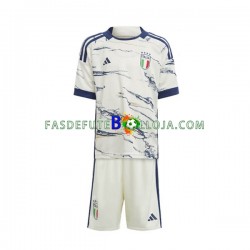Camisola 2º Equipamento Seleção Italiana 2023 Manga Curta ,Criança
