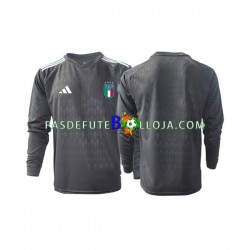 Camisola Guarda-redes 2º Equipamento Seleção Italiana 2023 Manga Comprida ,Homem