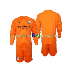 Camisola Guarda-redes 3º Equipamento Manchester City 2022-2023 Manga Comprida ,Criança