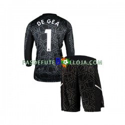 Camisola Guarda-redes 2º Equipamento Manchester United DE GEA 1 2022-2023 Manga Comprida ,Criança