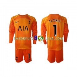 Camisola Guarda-redes 3º Equipamento Tottenham Hotspur Hugo Lloris 1 2022-2023 Manga Comprida ,Criança
