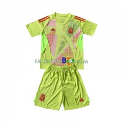 Camisola Guarda-redes 2º Equipamento Seleção Argentina 2024 Manga Curta ,Criança