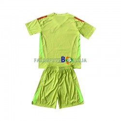 Camisola Guarda-redes 2º Equipamento Seleção Argentina 2024 Manga Curta ,Criança