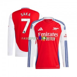 Camisola 1º Equipamento Arsenal Bukayo Saka 7 2024-2025 Manga Comprida ,Homem