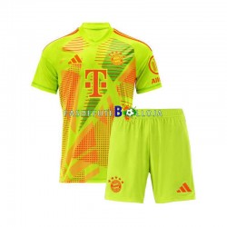 Camisola Guarda-redes 1º Equipamento Bayern de Munique 2024-2025 Manga Curta ,Criança