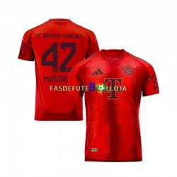 Camisola 1º Equipamento Bayern de Munique Jamal Musiala 42 2024-2025 Manga Curta ,Homem