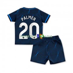 Camisola 2º Equipamento Chelsea Cole Palmer 20 2023-2024 Manga Curta ,Criança