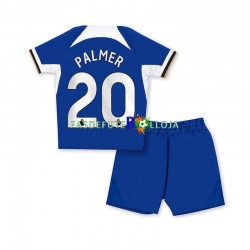 Camisola 1º Equipamento Chelsea Cole Palmer 20 2023-2024 Manga Curta ,Criança