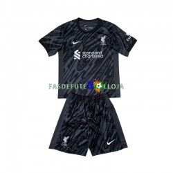 Camisola Guarda-redes 1º Equipamento Liverpool 2024-2025 Manga Curta ,Criança