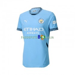 Camisola 1º Equipamento Manchester City 2024-2025 Manga Curta ,Homem