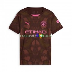Camisola Guarda-redes 1º Equipamento Manchester City 2024-2025 Manga Curta ,Homem