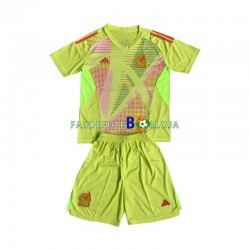 Camisola Guarda-redes 2º Equipamento Seleção Mexicana 2024 Manga Curta ,Criança