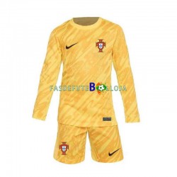 Camisola Guarda-redes 1º Equipamento Seleção Portuguesa Euro 2024 Manga Comprida ,Criança