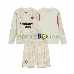 Camisola Guarda-redes 3º Equipamento AC Milan 2024-2025 Manga Comprida ,Criança