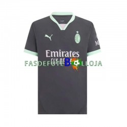 Camisola 3º Equipamento AC Milan 2024-2025 Manga Curta ,Homem