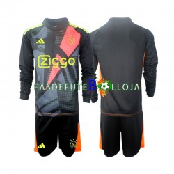 Camisola Guarda-redes 1º Equipamento AFC Ajax 2024-2025 Manga Comprida ,Criança