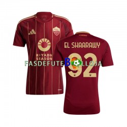 Camisola 1º Equipamento AS Roma Stephan El Shaarawy 92 2024-2025 Manga Curta ,Homem