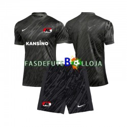 Camisola Guarda-redes 2º Equipamento AZ Alkmaar 2024-2025 Manga Curta ,Criança