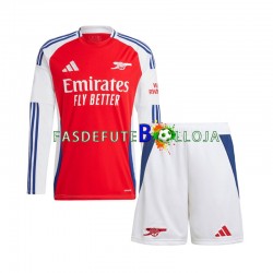 Camisola 1º Equipamento Arsenal 2024-2025 Manga Comprida ,Criança
