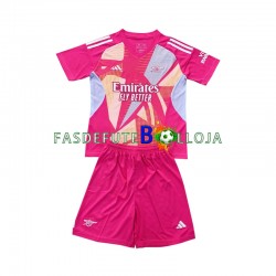 Camisola Guarda-redes 2º Equipamento Arsenal 2024-2025 Manga Curta ,Criança
