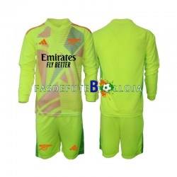 Camisola Guarda-redes 1º Equipamento Arsenal 2024-2025 Manga Comprida ,Criança