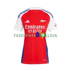 Camisola 1º Equipamento Arsenal 2024-2025 Manga Curta ,Feminina