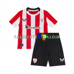 Camisola 1º Equipamento Athletic Bilbao 2024-2025 Manga Curta ,Criança