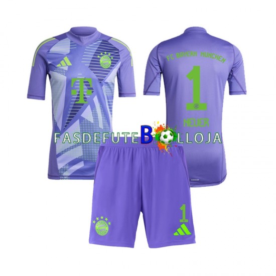 Camisola Guarda-redes 2º Equipamento Bayern de Munique Neuer 1 2024-2025 Manga Curta ,Criança Camisola Guarda-redes 2º Equipamento Bayern de Munique Neuer 1 2024-2025 Manga Curta ,Criança