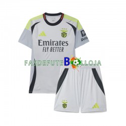 Camisola 3º Equipamento Benfica 2024-2025 Manga Curta ,Criança